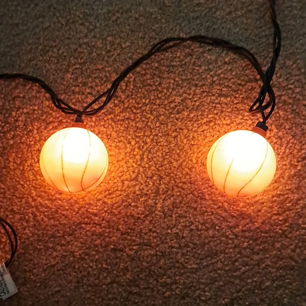 (Qty - 2) Basketball string of lights (18 feet long)